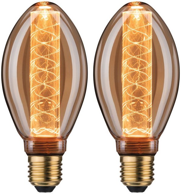 Paulmann »2er Pack 4W Inner Glow spirale E27 goldlicht 1800K« LED-Leuchtmittel, E27, 2 Stück, Extra-Warmweiß-Leuchtmittel-Inspirationen