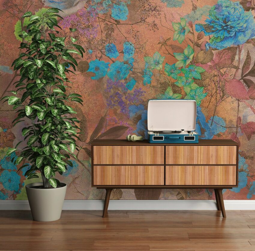 Architects Paper Fototapete »Atelier 47 Colour Plants 2«, glatt, floral, (3 St)-Tapeten-Ideen für dein Zuhause von Home Trends