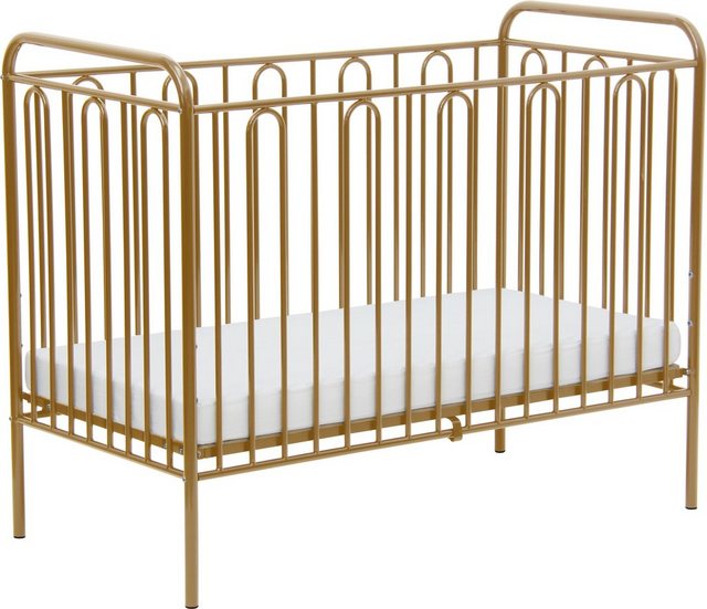 Polini kids Babybett »Vintage 110, goldfarben«, aus Metall-Betten-Inspirationen