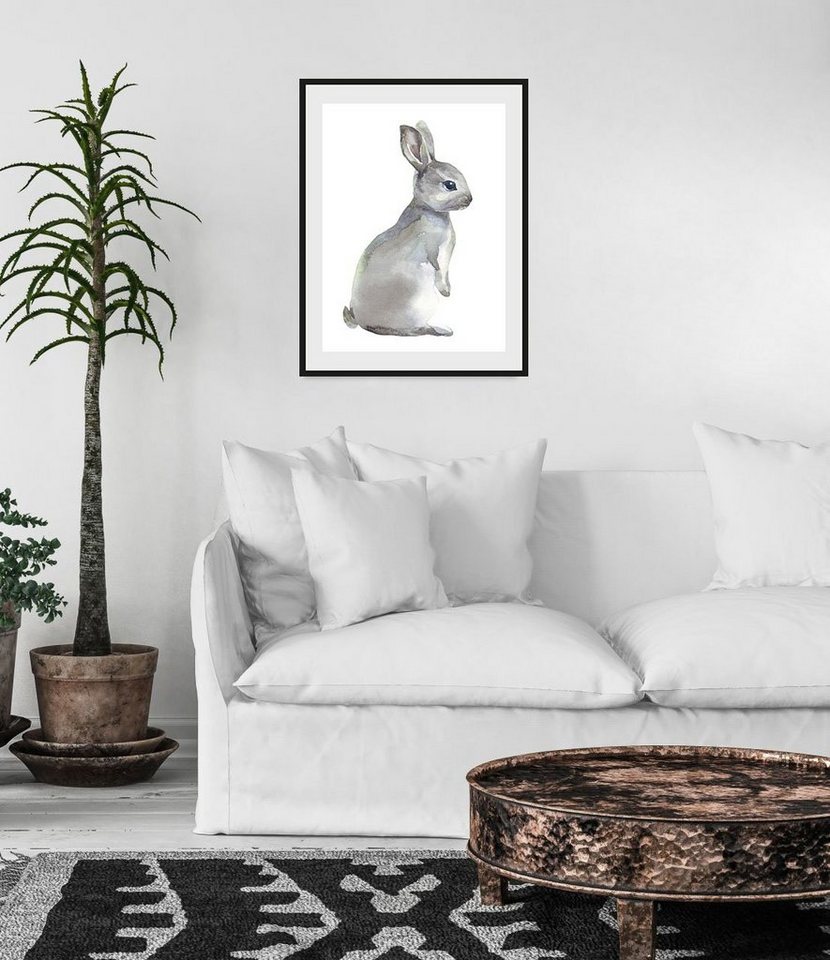 queence Bild »Millie«, Hase (1 Stück)-Bilder-Ideen für dein Zuhause von Home Trends