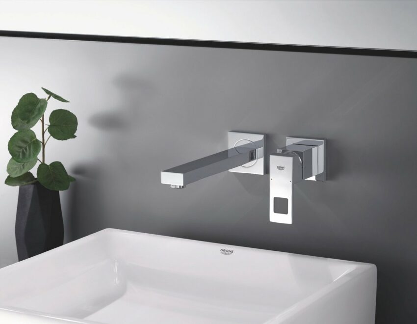 Grohe Waschtischarmatur »Eurocube« 2-Loch-Montage-Armaturen-Ideen für dein Zuhause von Home Trends