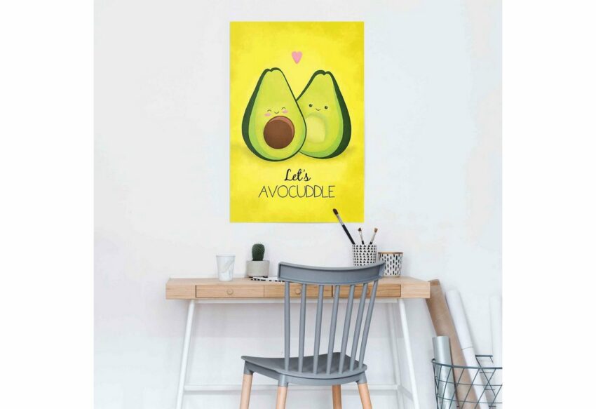 Reinders! Poster »Avocado let´s avocuddle«, (1 Stück)-Bilder-Ideen für dein Zuhause von Home Trends
