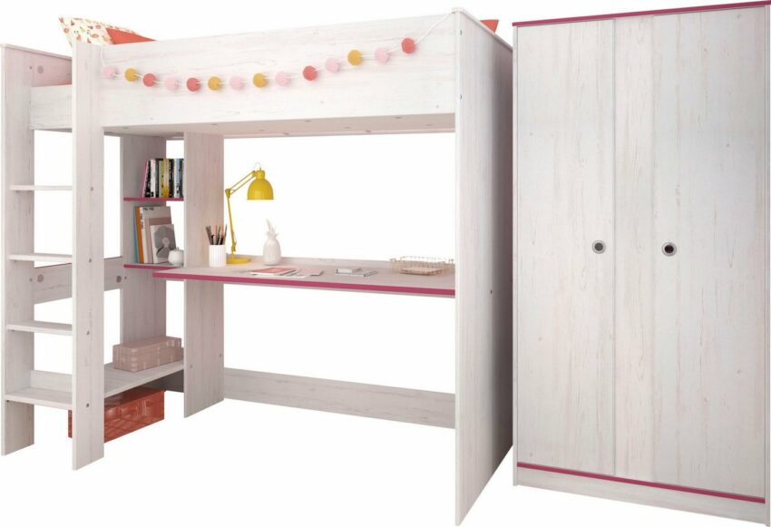 Parisot Jugendzimmer-Set »Smoozy«, (Set, 2-St)-Komplettzimmer-Ideen für dein Zuhause von Home Trends
