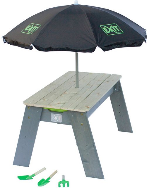 EXIT Garten-Kindersitzgruppe »Spieltisch Aksent L DELUXE«, BxL: 94x69 cm, inkl. Sonnenschirm und Gartenwerkzeuge-Gartenmöbel-Sets-Inspirationen