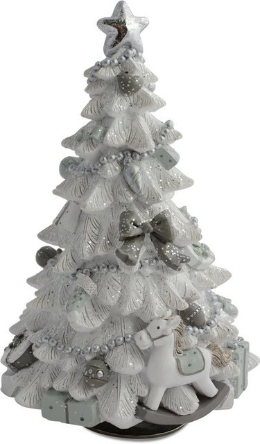 RIFFELMACHER & WEINBERGER Spieluhr »Weihnachtsbaum«, (1-tlg), mit Melodie, drehend, Höhe ca. 20 cm-Spieluhren-Inspirationen