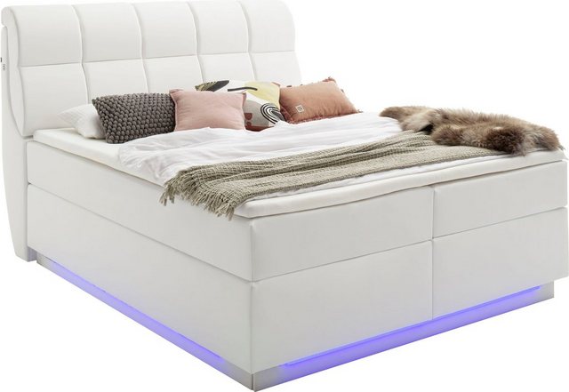meise.möbel Boxspringbett, mit LED-Beleuchtung, USB-Anschlüsse und Topper-Betten-Inspirationen