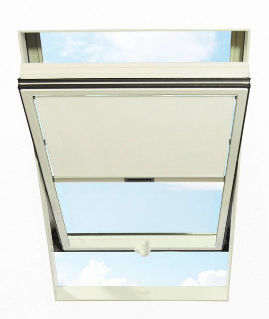 Dachfensterrollo, RORO Türen & Fenster, blickdicht, BxL: 74x140 cm, weiß-Rollos-Inspirationen