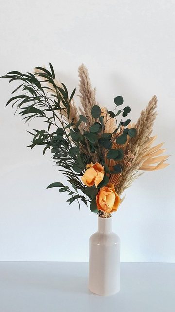 Trockenblume »Orange Blossom«, Everflowers, Höhe 70 cm-Kunstpflanzen-Inspirationen