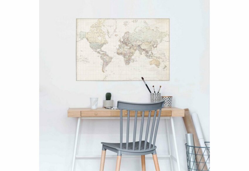 Reinders! Poster »Weltkarte Deutsch 2016/17«, (1 Stück)-Bilder-Ideen für dein Zuhause von Home Trends