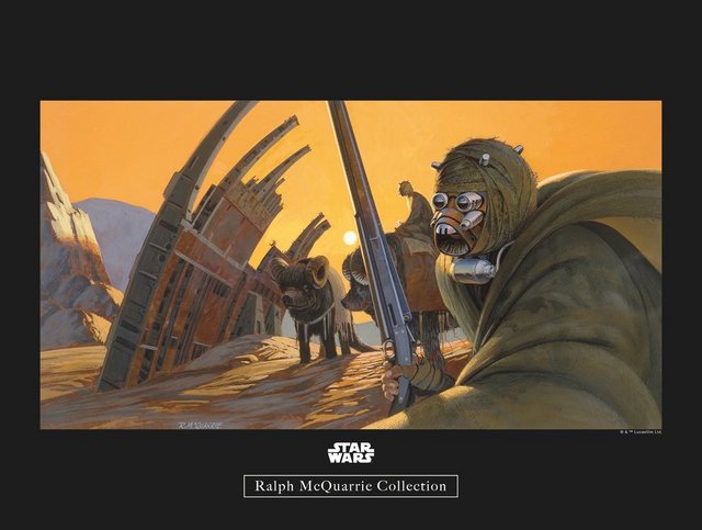Komar Poster »Star Wars Classic RMQ Tusken«, Star Wars-Bilder-Inspirationen