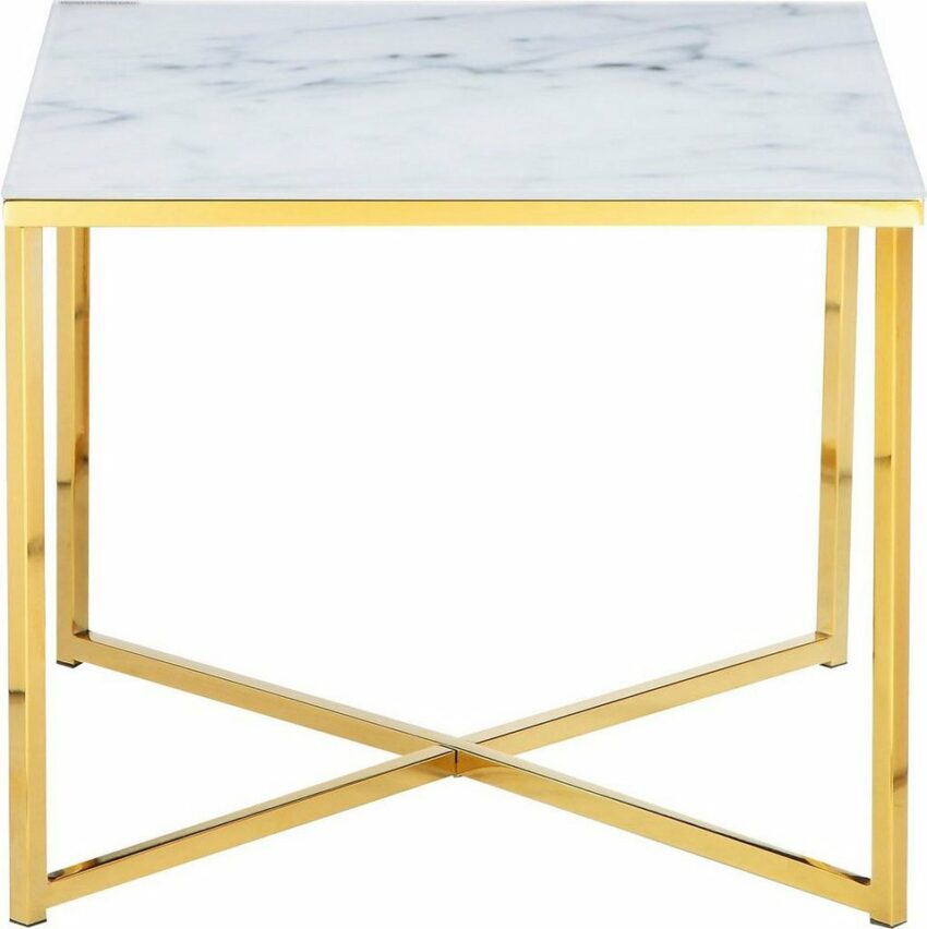 SalesFever Beistelltisch, Tischplatte in Marmoroptik-Tische-Ideen für dein Zuhause von Home Trends