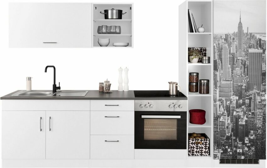 HELD MÖBEL Küchenzeile »Paris«, ohne E-Geräte, Breite 300 cm-Küchenzeilen-Ideen für dein Zuhause von Home Trends