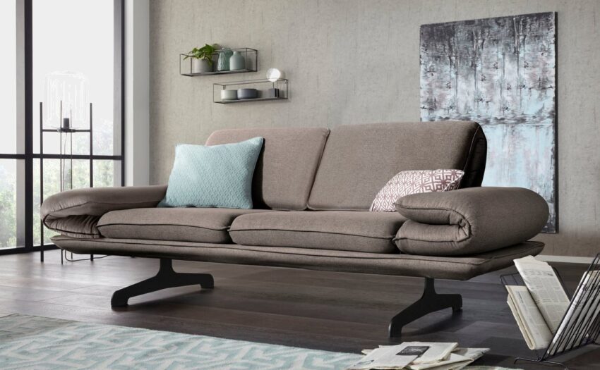 DOMO collection 2,5-Sitzer »New York«, wahlweise mit Arm- und Rückenfunktion, mit Kufenfüßen-Sofas-Ideen für dein Zuhause von Home Trends