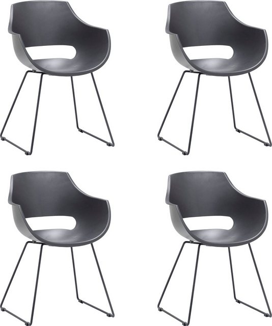 MCA furniture Schalenstuhl »Rockville« (Set, 4 Stück), Stuhl belastbar bis 120 Kg-Stühle-Inspirationen