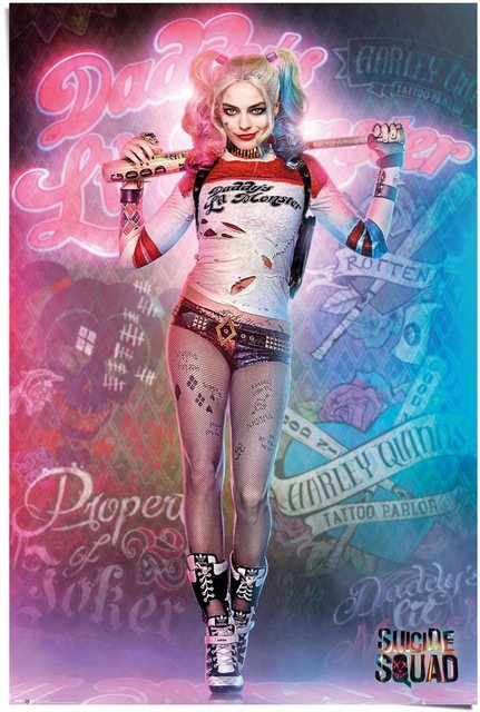 Reinders! Poster »Suicide Squad Harley Quinn«, (1 Stück)-Bilder-Inspirationen