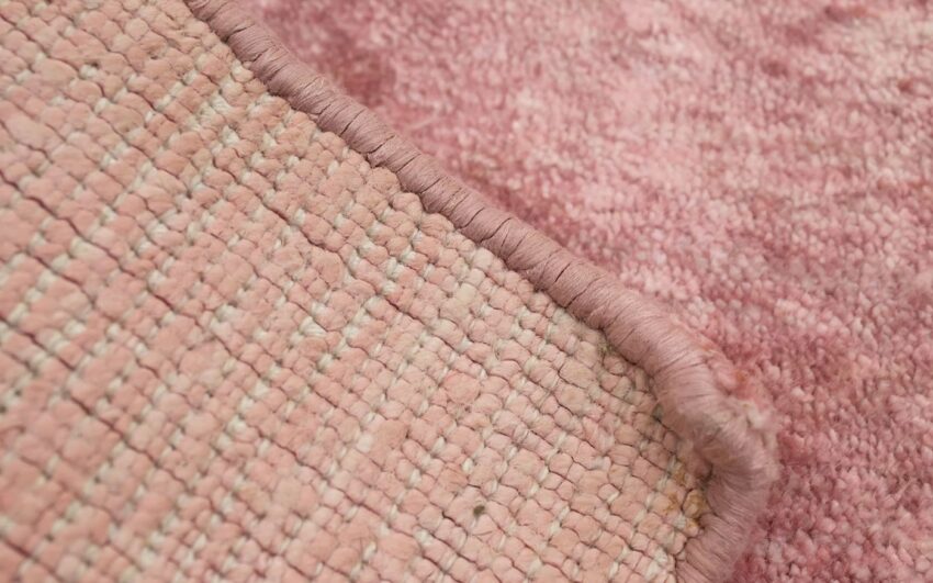 Teppich »Loribaft Teppich handgewebt braun«, morgenland, quadratisch, Höhe 7 mm, Viskose-Teppiche-Ideen für dein Zuhause von Home Trends