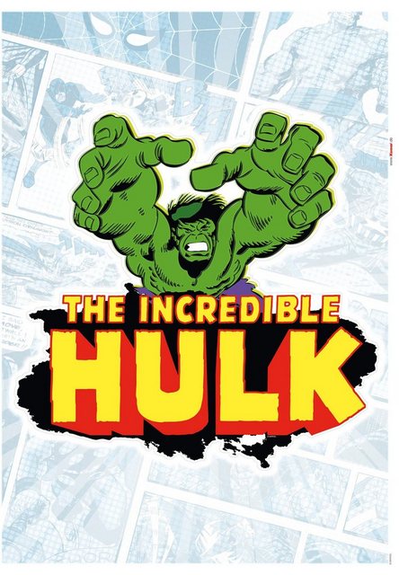 Komar Wandtattoo »Hulk Comic Classic« (1 Stück), 50 x 70 cm-Wandtattoos-Inspirationen