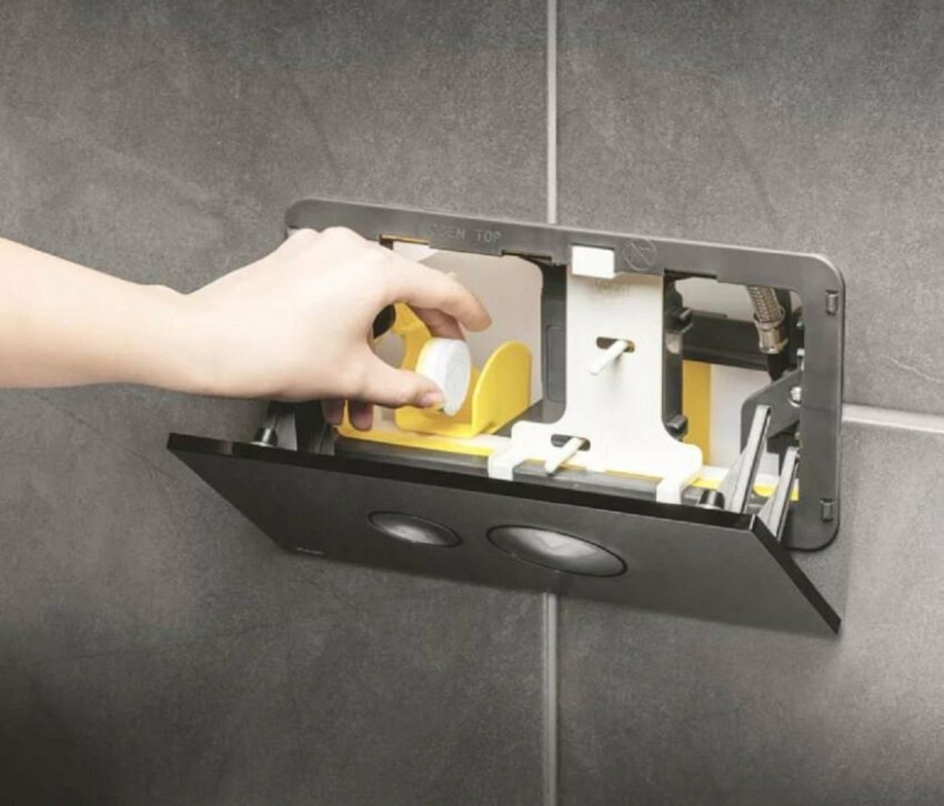 Viega Spülkasten-Einwurfschacht »WC Einwurfschacht f. Reinigungstabs«, Für WC-Reinigungstabs, UP-Spülkasten 3H, UP-Spülkasten 3L-Spülkästen-Ideen für dein Zuhause von Home Trends