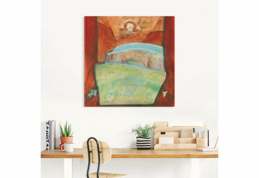Artland Wandbild »Weitsicht«, Gegenstandslos (1 Stück), in vielen Größen & Produktarten - Alubild / Outdoorbild für den Außenbereich, Leinwandbild, Poster, Wandaufkleber / Wandtattoo auch für Badezimmer geeignet-Bilder-Ideen für dein Zuhause von Home Trends