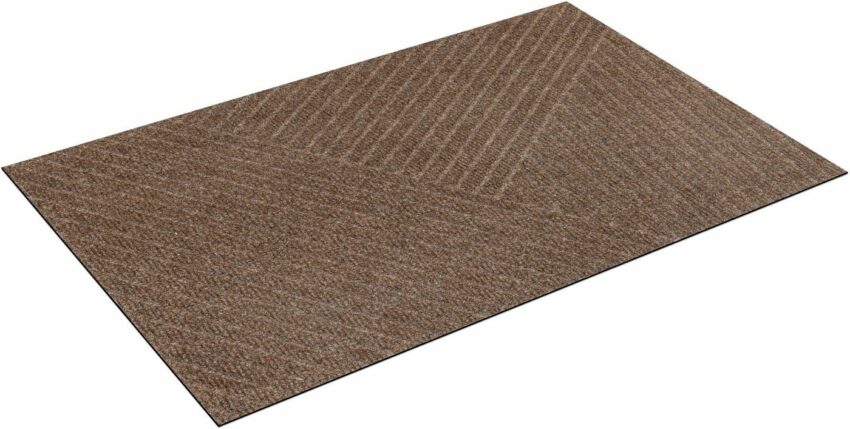 Fußmatte »DUNE Stripes taupe«, wash+dry by Kleen-Tex, rechteckig, Höhe 8 mm-Fußmatten-Ideen für dein Zuhause von Home Trends