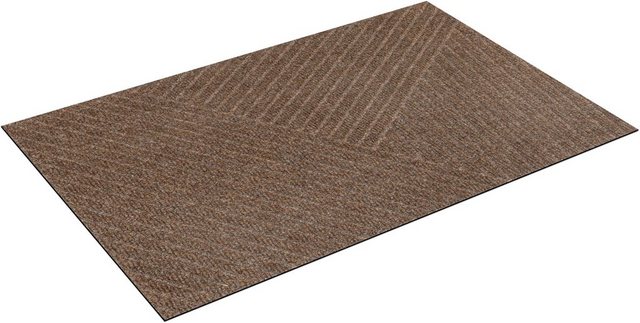 Fußmatte »DUNE Stripes taupe«, wash+dry by Kleen-Tex, rechteckig, Höhe 8 mm-Fußmatten-Inspirationen