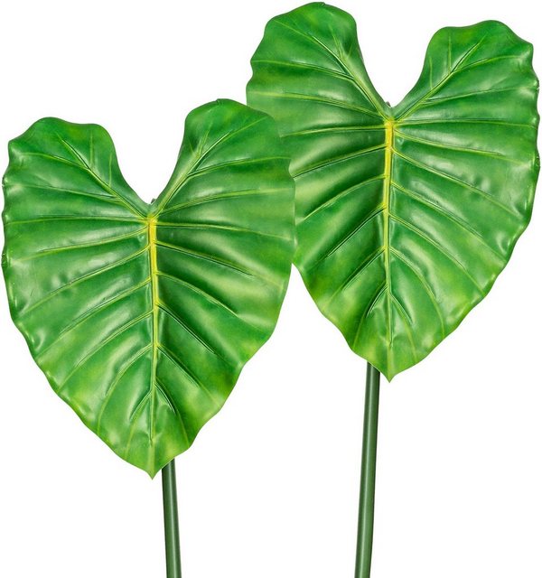 Kunstzweig »Philodendronblatt« Blattstiel, Creativ green, Höhe 85 cm-Kunstpflanzen-Inspirationen