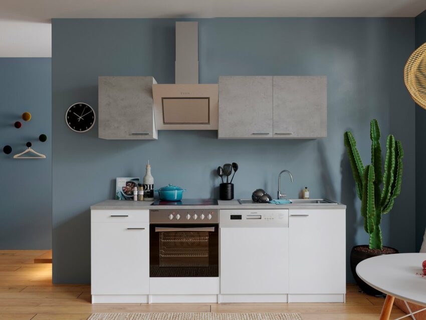 RESPEKTA Küchenzeile, mit E-Geräten, Breite 220 cm-Küchenzeilen-Ideen für dein Zuhause von Home Trends