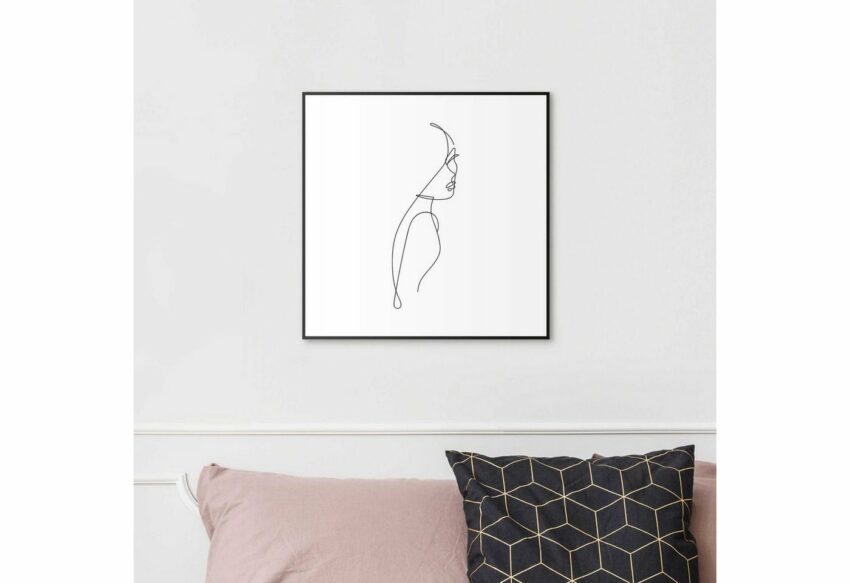 Reinders! Wandbild »Silhouette Weiblich - Gerahmtes Bild«-Bilder-Ideen für dein Zuhause von Home Trends
