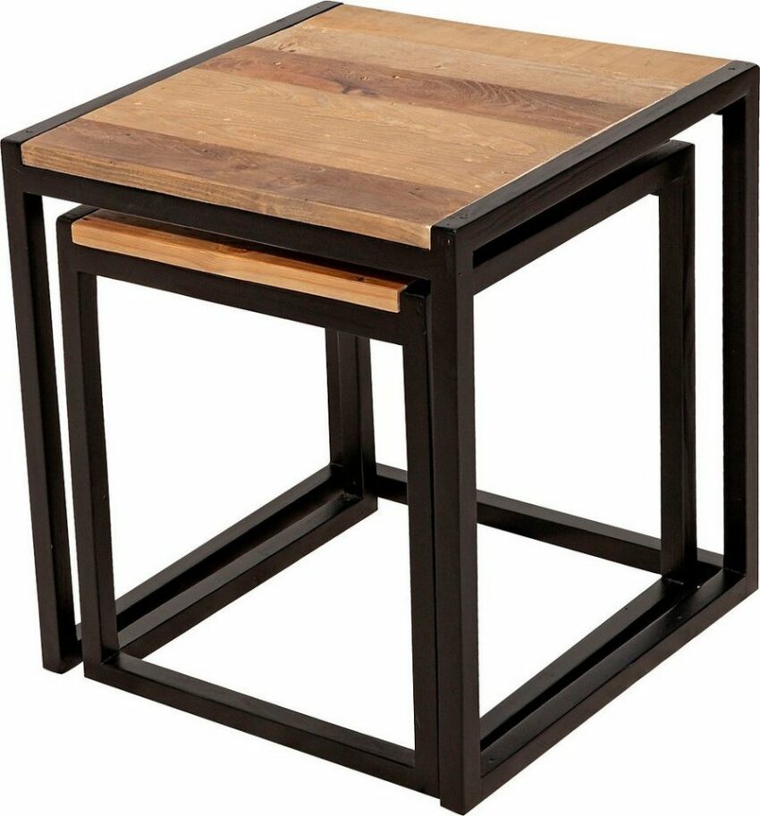 SIT Satztisch »Old Pine« (Set, 2-St), aus recyceltem Pinienholz, Beistelltische 2er-Set-Pflanztische-Ideen für dein Zuhause von Home Trends