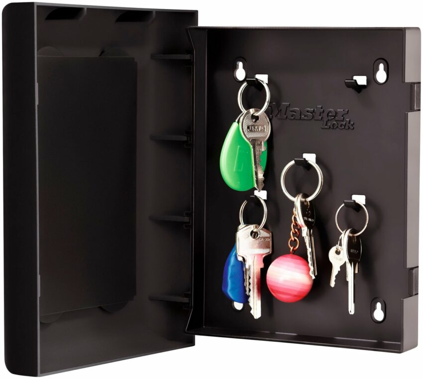 Master Lock Schlüsselkasten, für 5 Schlüssel, inkl. 5 Haken, ABS-Plastik, mit für 5 Schlüssel, Bild: 10x15 cm-Schlüsselkästen-Ideen für dein Zuhause von Home Trends