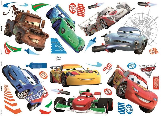 Disney Wandtattoo »Cars« (1 Stück)-Wandtattoos-Inspirationen