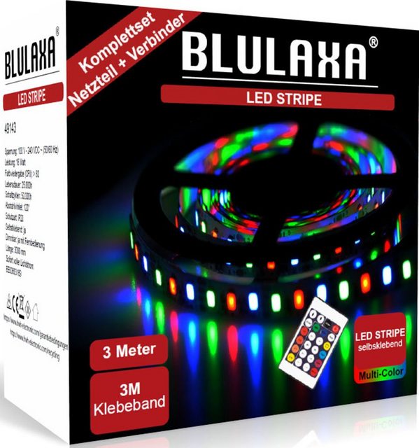 BLULAXA LED Stripe »LED Stipe SET RGB mehrfarbig«, kürzbar alle 2,5 cm-Lampen-Inspirationen