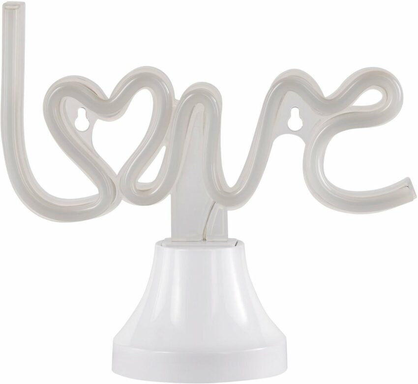 ACTION by WOFI LED Tischleuchte »Tischleuchte 'love'«, gefühlsbetont-Lampen-Ideen für dein Zuhause von Home Trends