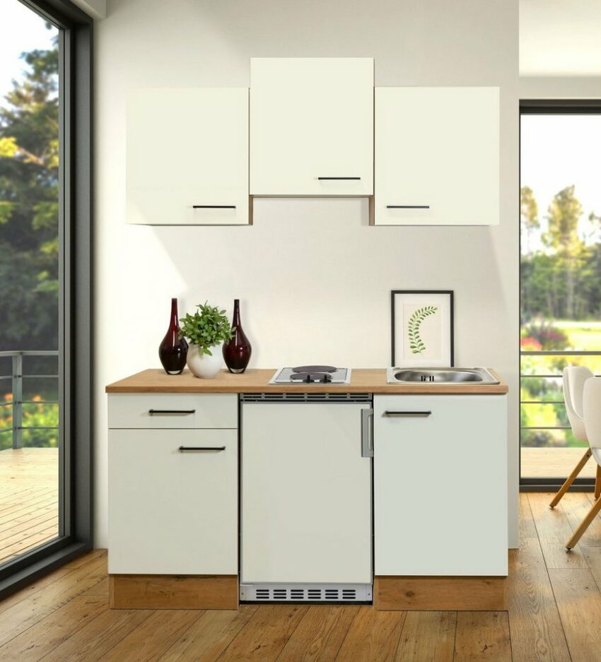 Flex-Well Küchenzeile »VINTEA«, mit E-Geräten, Breite 150, 5 cm-Küchenzeilen-Ideen für dein Zuhause von Home Trends