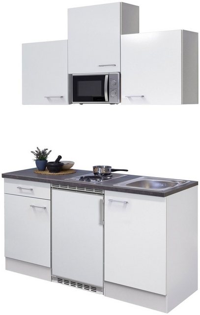 Flex-Well Küchenzeile »Lucca«, mit E-Geräten, Gesamtbreite 150 cm-Küchenzeilen-Inspirationen
