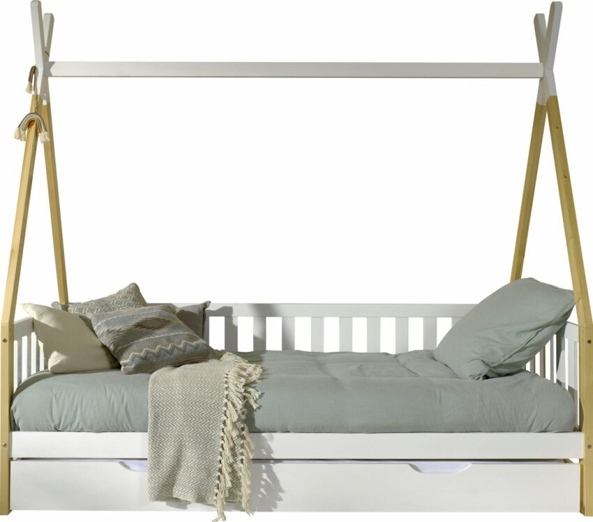 Vipack Kinderbett »Tipi«, mit Rolllattenrost, wahlweise mit Schublade-Betten-Ideen für dein Zuhause von Home Trends