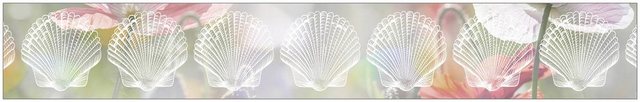 Fensterfolie »Look Shells white«, MySpotti, halbtransparent, glatt, 200 x 30 cm, statisch haftend-Fensterfolien-Inspirationen