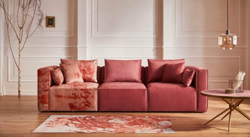 Guido Maria Kretschmer Home&Living Sessel »Marble«, Modul-Sessel zur indiviuellen Zusammenstellung eines perfekten Sofas, in 3 Bezugsvarianten und vielen Farben-Sessel-Ideen für dein Zuhause von Home Trends
