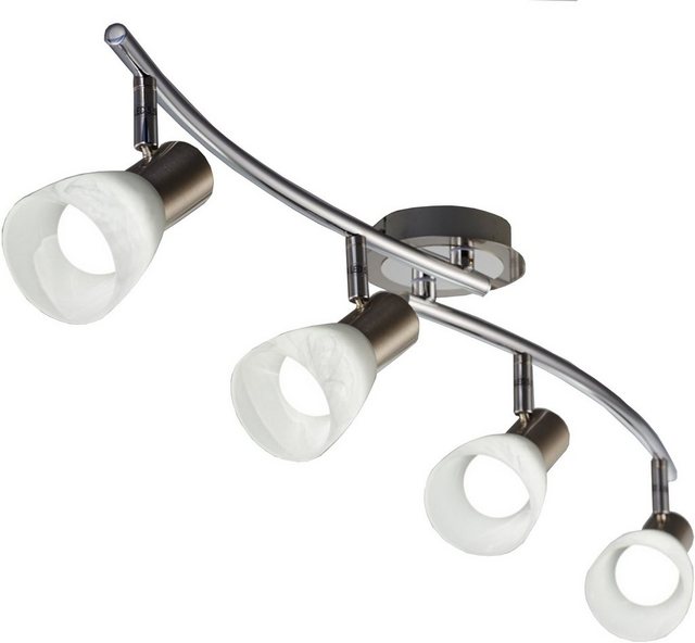 B.K.Licht LED Deckenstrahler, LED Deckenlampe Wohnzimmer schwenkbar E14 Metall Glas Spot Leuchte-Lampen-Inspirationen