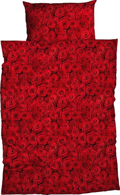 Bettwäsche »Red Rose«, CASATEX, romantische rote Rosen-Bettwäsche-Inspirationen