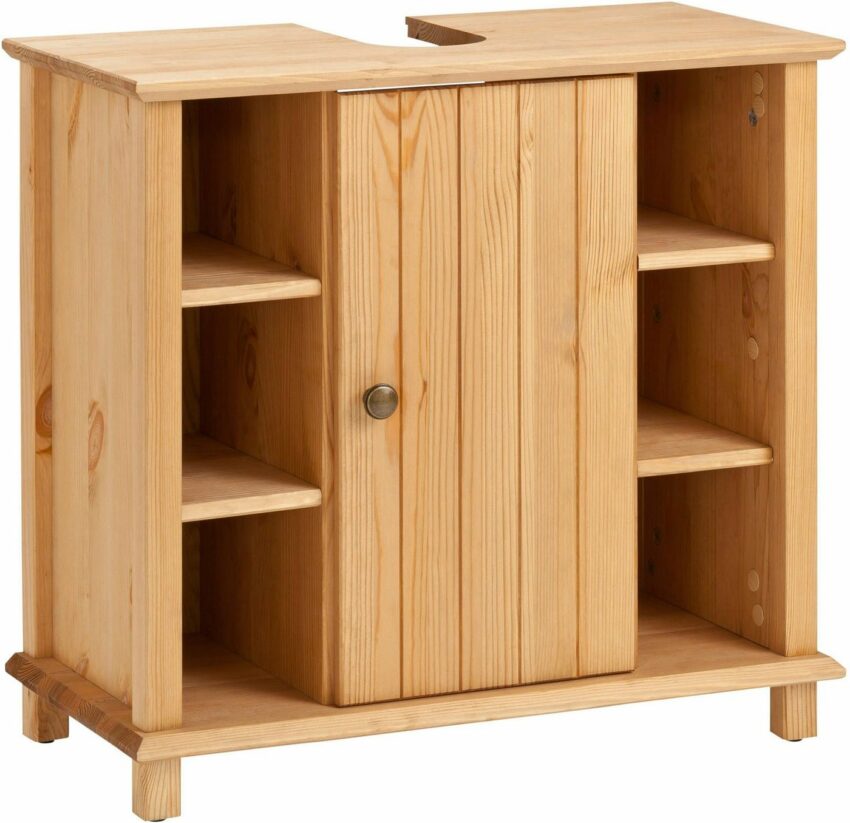 Home affaire Waschbeckenunterschrank »Vili« Landhaus-Look, mit 6 Fächern-Schränke-Ideen für dein Zuhause von Home Trends