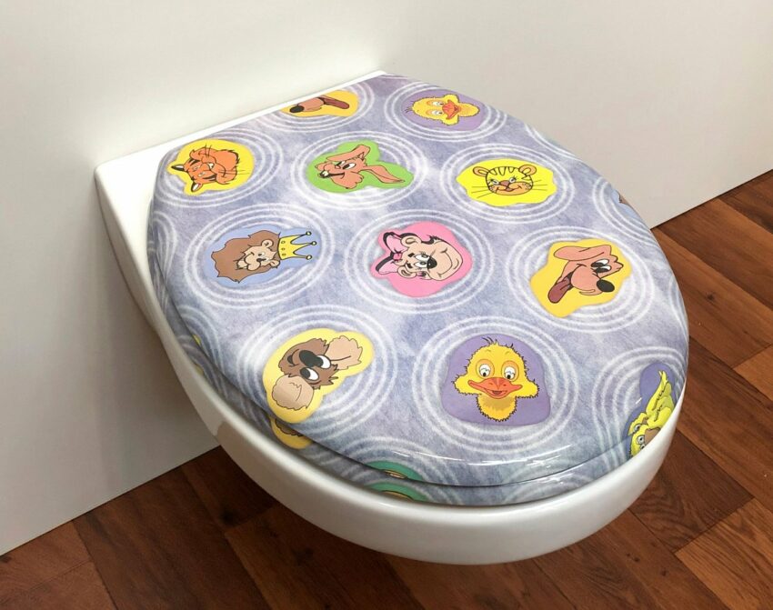 ADOB WC-Sitz »Comic«, mit messingverchromten Scharnieren-WC-Sitze-Ideen für dein Zuhause von Home Trends