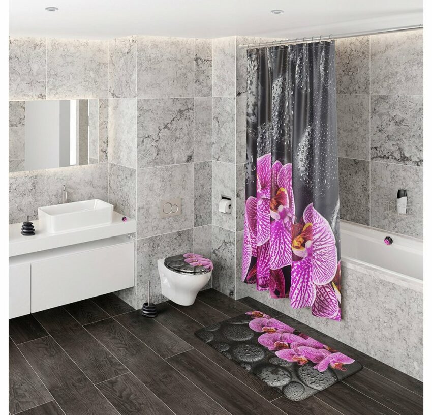 Sanilo Duschvorhang »Madeira« Breite 180 cm-Duschvorhänge-Ideen für dein Zuhause von Home Trends