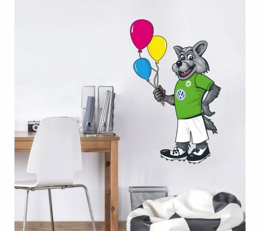 Wall-Art Wandtattoo »VfL Wolfsb Wölfi Luftba« (1 Stück)-Wandtattoos-Ideen für dein Zuhause von Home Trends