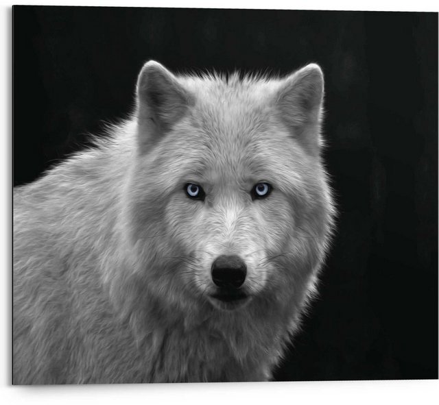 Reinders! Wandbild »Weißer Wolf«-Bilder-Inspirationen