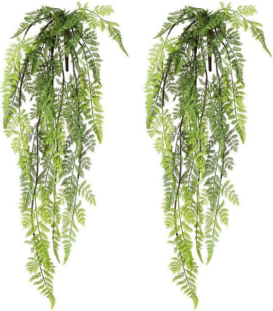 Kunstranke »Farn-Hängebusch«, Creativ green, Höhe 84 cm, im 2er Set-Kunstpflanzen-Inspirationen