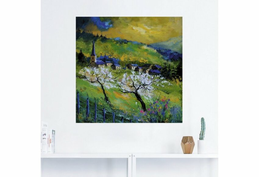 Artland Wandbild »Frühling in Mogimont«, Vier Jahreszeiten (1 Stück), in vielen Größen & Produktarten - Alubild / Outdoorbild für den Außenbereich, Leinwandbild, Poster, Wandaufkleber / Wandtattoo auch für Badezimmer geeignet-Bilder-Ideen für dein Zuhause von Home Trends