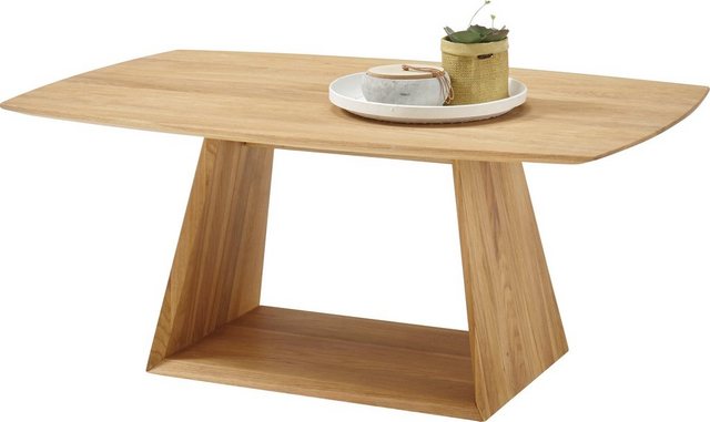 MCA furniture Couchtisch »Jacobstad«, Wohnzimmertisch Massivholz in Bootsform, Tisch Rollbar-Tische-Inspirationen