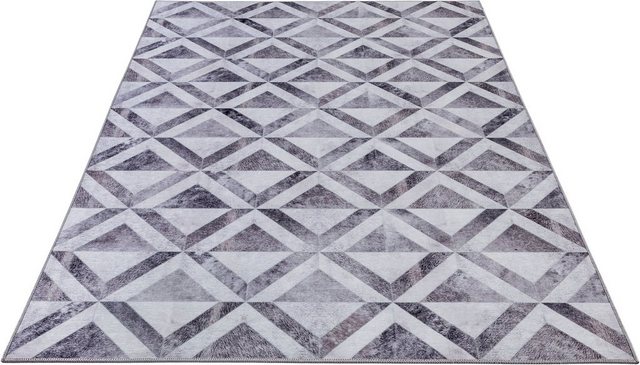 Teppich »Serena GF 049«, Gino Falcone, rechteckig, Höhe 7 mm, gedruckte Felloptik, Wohnzimmer-Teppiche-Inspirationen
