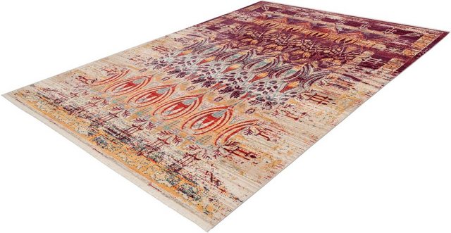 Teppich »Rossa 501«, calo-deluxe, rechteckig, Höhe 5 mm, Vintage Optik, Wohnzimmer-Teppiche-Inspirationen